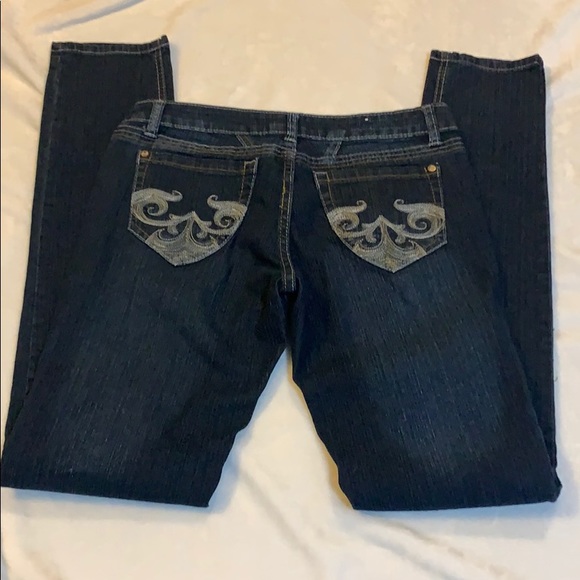 L 2 Jeanswear Denim Stretch Blue Jeans - Picture 3 of 8